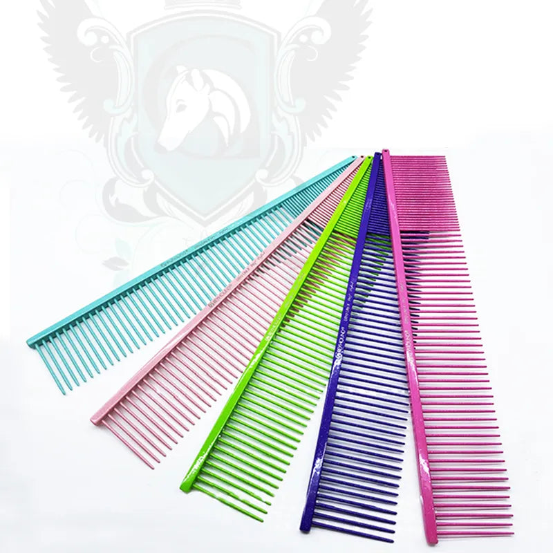 Greyhound Comb – ULTRA LITE ‘X’ Sparkle & Candy (25 x 4.5cm – 9.875″ x 1.75″)