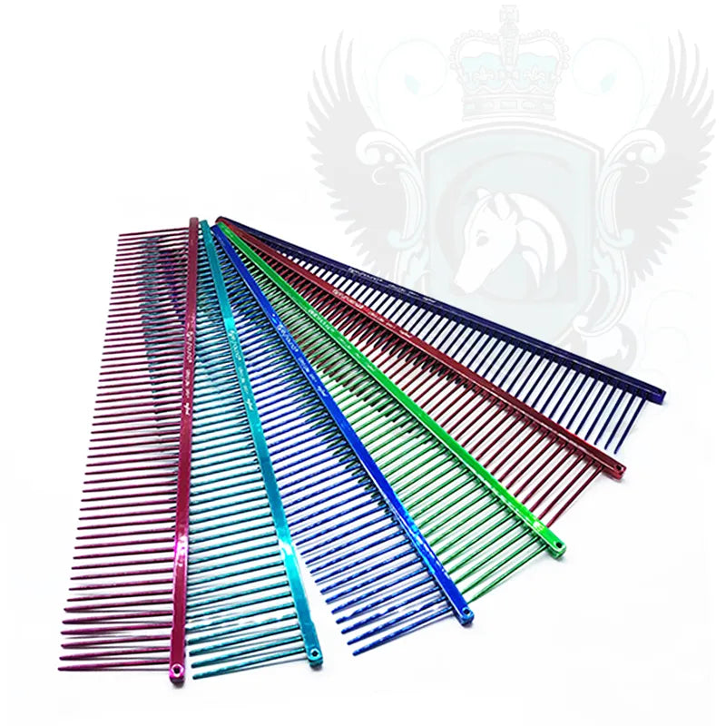 Greyhound Comb ULTRA LITE Sparkle and Candy (25cm x 4.5cm – 9.875″ x 1.75″)