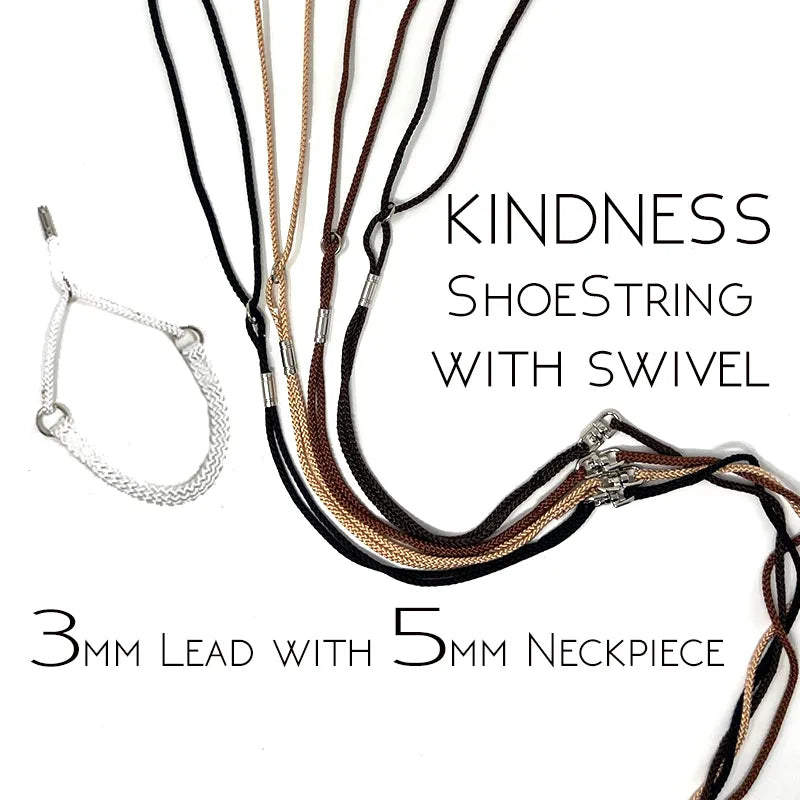 Kindness Shoestring with Swivel Lead