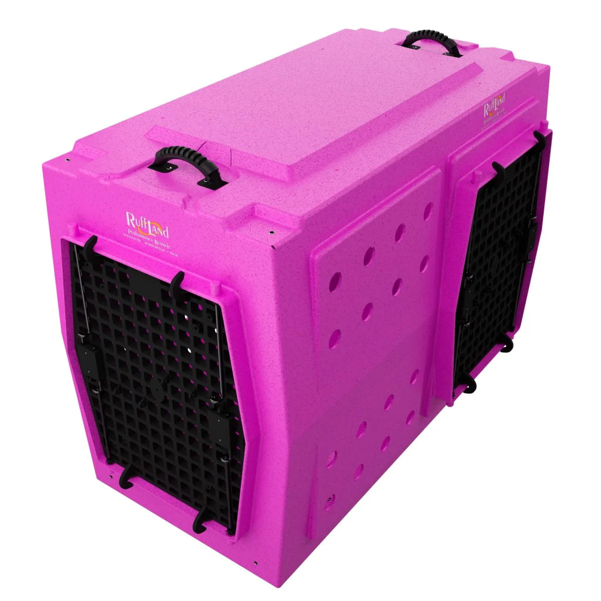 Ruff Land Kennel - LIMITED EDITION COLOURS *LIGHT PINK AND HOT PINK* (PRE-ORDER)