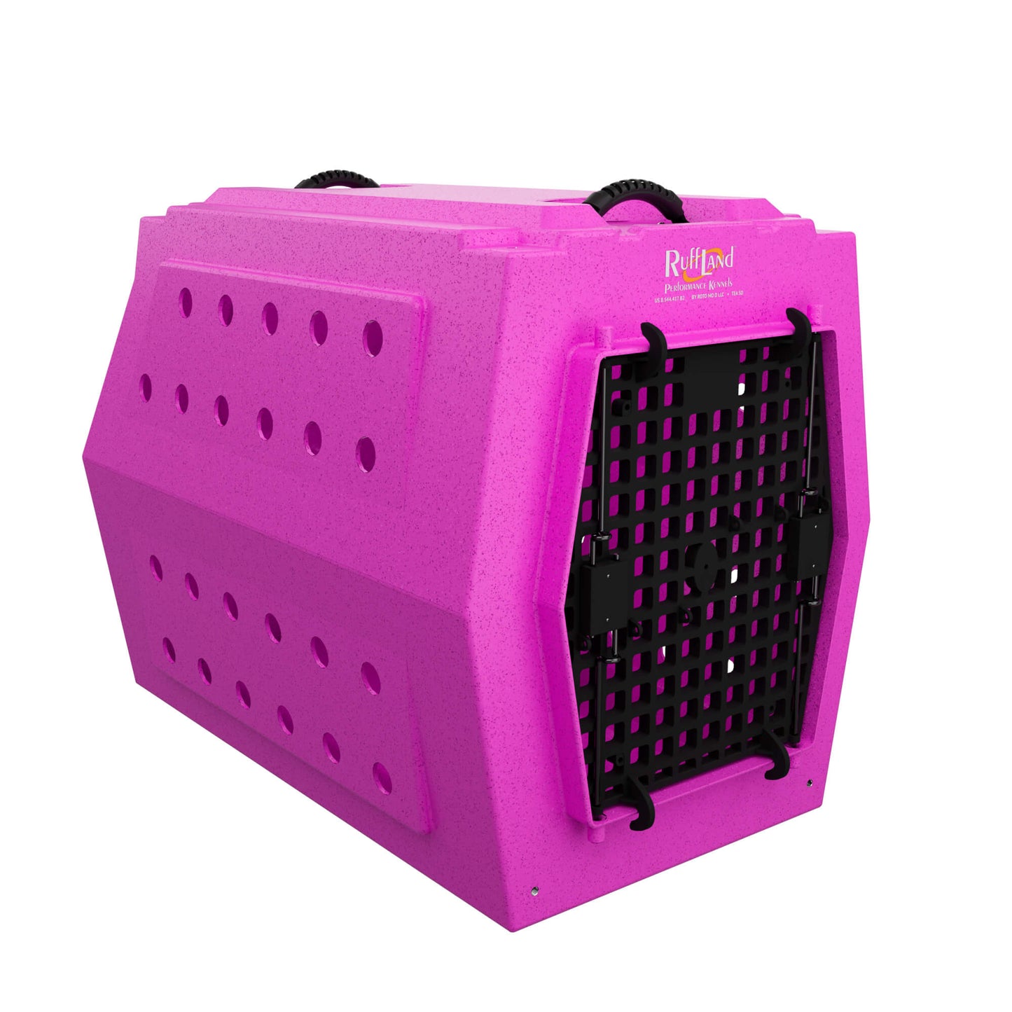 Ruff Land Kennel - LIMITED EDITION COLOURS *LIGHT PINK AND HOT PINK* (PRE-ORDER)