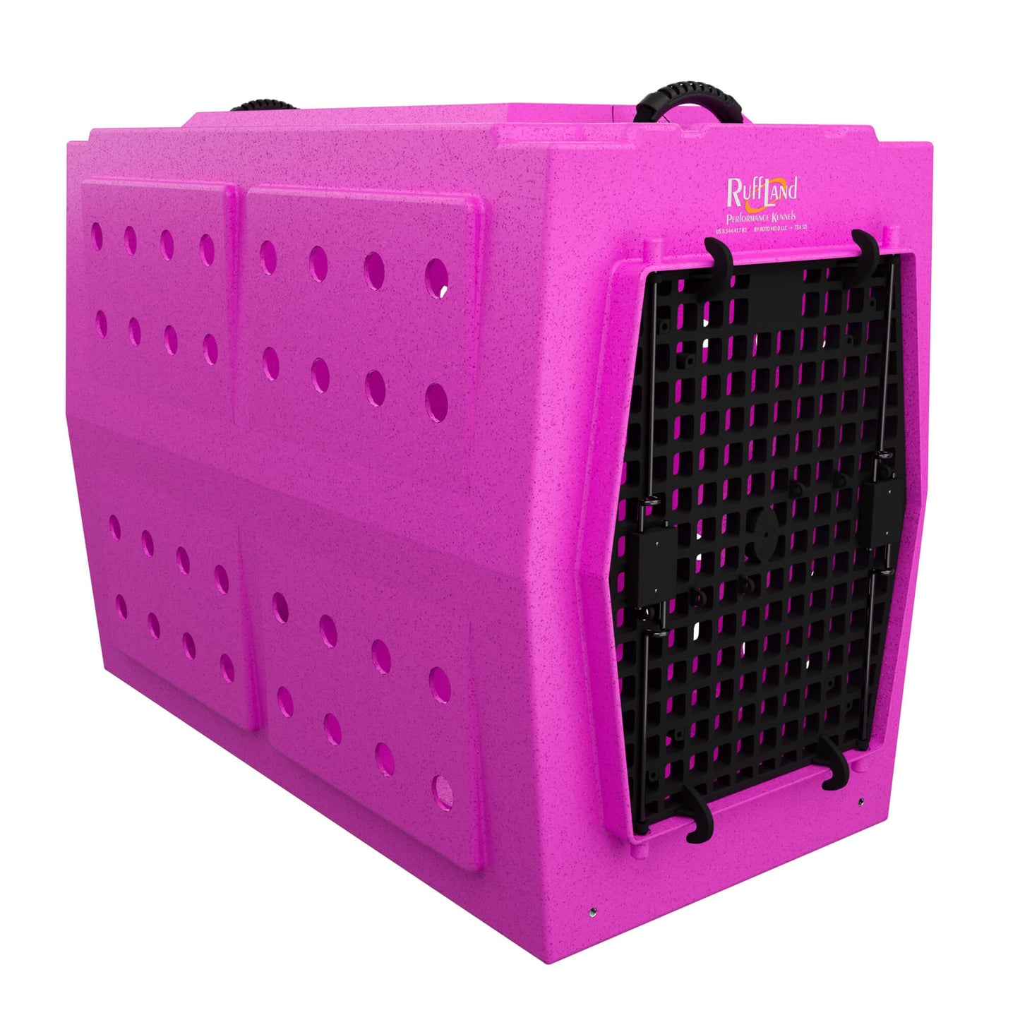 Ruff Land Kennel - LIMITED EDITION COLOURS *LIGHT PINK AND HOT PINK* (PRE-ORDER)