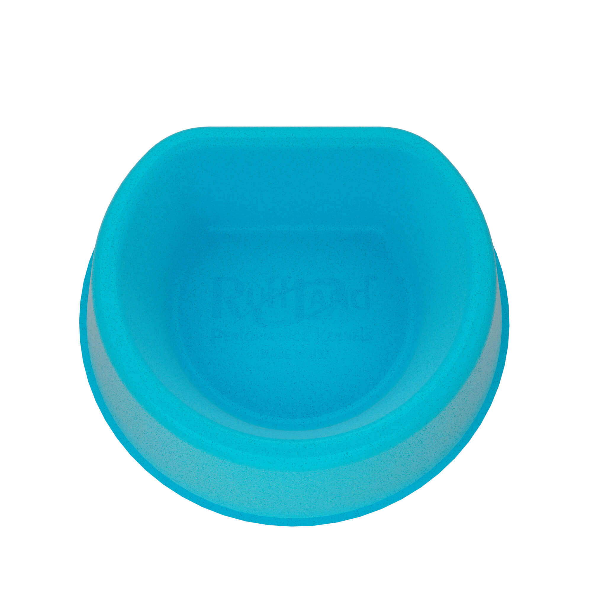 Blue plastic dog bowl best sale