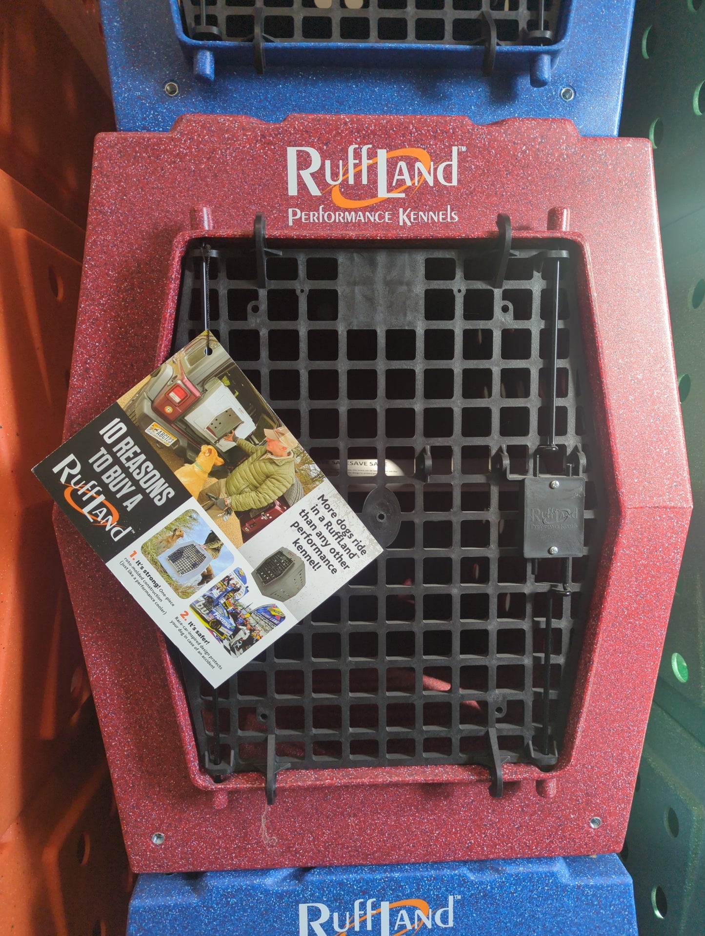 Limited Edition - Ruff Land Kennels - Patriotic Red and Blue (IN STOCK - READY TO PICK UP)